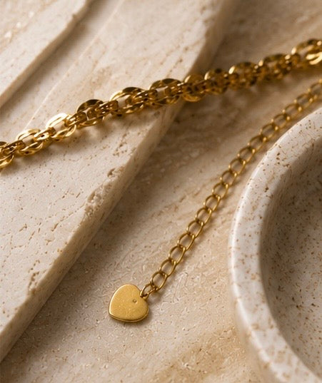 Golden Twist Bracelet