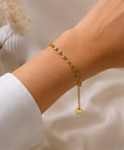Golden Twist Bracelet