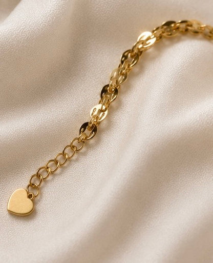 Golden Twist Bracelet